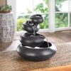 Desktop Water Fountain: Tranquil Tabletop Water Feature for Home and Office Decor