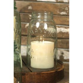 Quart Mason Jar Chimney - Rustic Farmhouse Decor for Home and Garden