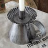 Vintage Heirloom Chamberstick Candle Holder - Rustic Home Decor Accent