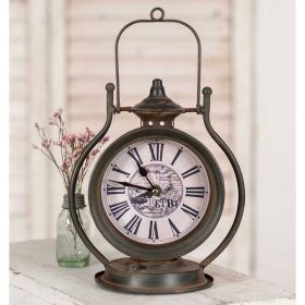 Vintage Tabletop Clock - Stylish Retro Timepiece for Home Decor