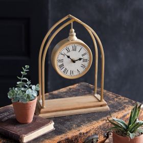 Vintage Frederick Tabletop Clock - Classic Timepiece for Home Decor