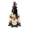 Premium Chef's Circle Wine Bottle Holder - Stylish and Functional Storage Solution for Wine Enthusiasts"