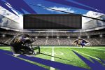 [Personalization Only] Official NFL Ravens - 20" x 32" Personalized Washable Rug