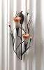 Dawn Lilies Candle Wall Sconce - Elegant Home Decor Accent