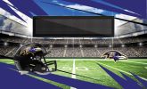 [Personalization Only] Official NFL Ravens - 36" x 62" Personalized Washable Rug