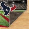 [Personalization Only] Official NFL Texans - 36" x 62" Personalized Washable Rug