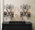 Elegant Midnight Candle Wall Sconces for Home Decor